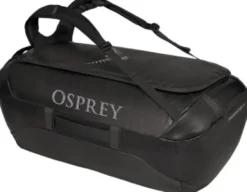 Osprey Transporter 120 Varustekassi Kantosysteemilla, Musta