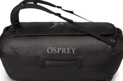 Osprey Transporter 120 Varustekassi Kantosysteemilla, Musta