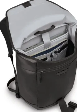 Osprey Transporter Flap Arkireppu, Musta