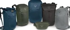 Osprey Transporter Flap Arkireppu, Musta