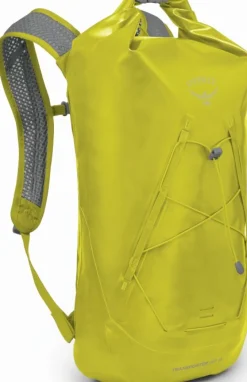 Osprey Transporter Roll Top Wp 18 Reppu Rullasulkimella, Keltavihrea