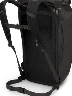 Osprey Transporter Roll Top Reppu, Musta