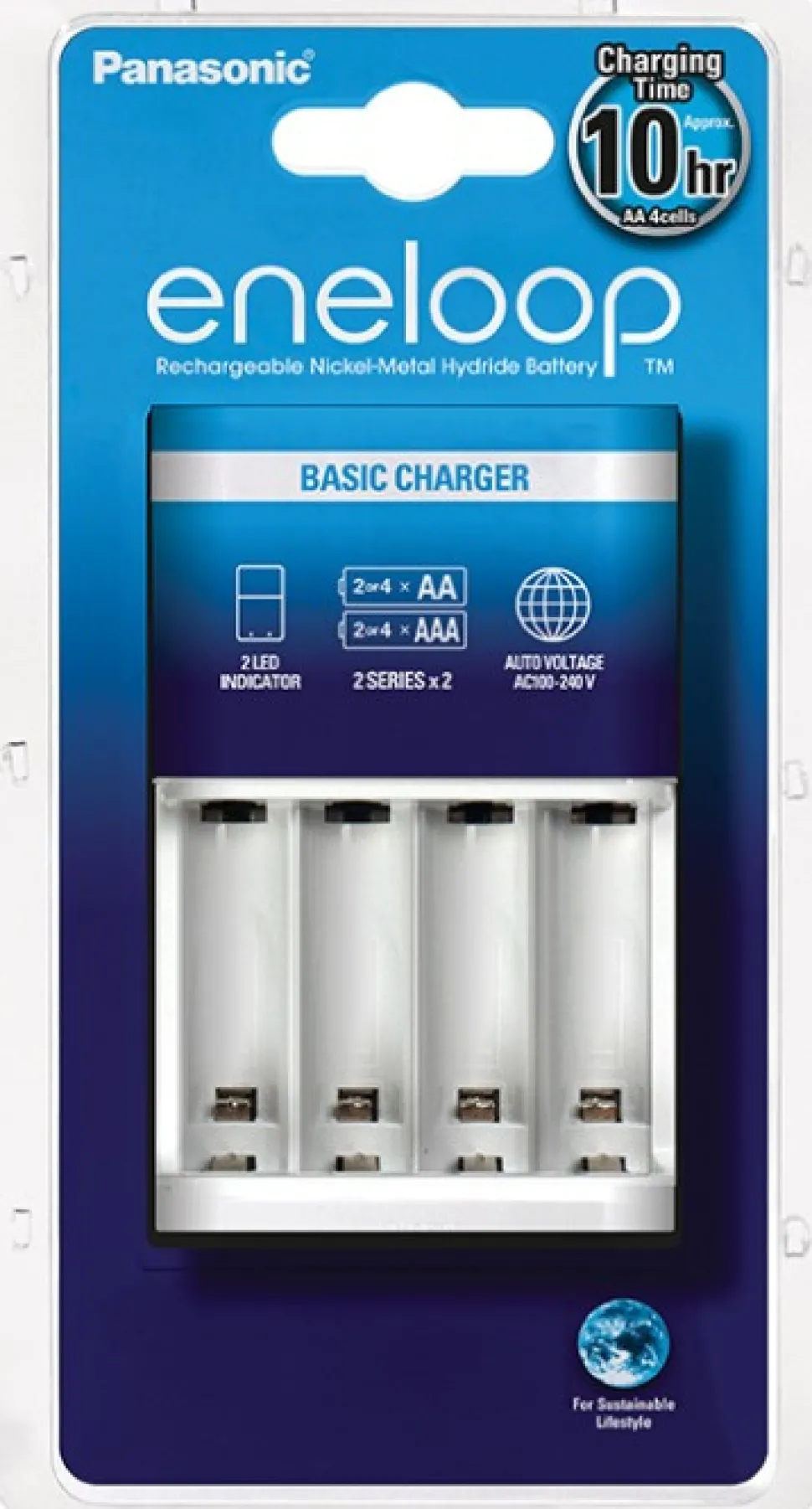 Panasonic Eneloop Nimh Paristolaturi 4 Aa/Aaa