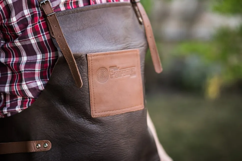 Petromax Buffalo Leather Apron With Cross Back Straps