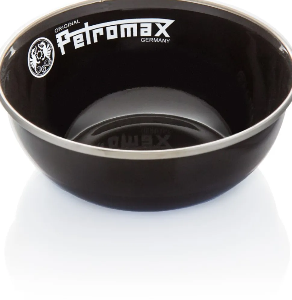 Petromax Enamel Bowls 600 Ml Black 2-Pack