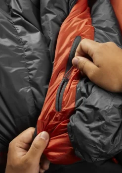Rab Ascent 500 Left Zip -5°C Untuvamakuupussi, Pitka Malli, Graphene Unisex