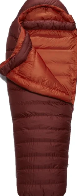 Rab Ascent 900 Left Zip Long -18°C Untuvamakuupussi