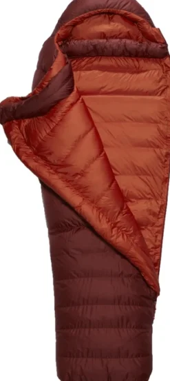 Rab Ascent 900 Left Zip Long -18°C Untuvamakuupussi