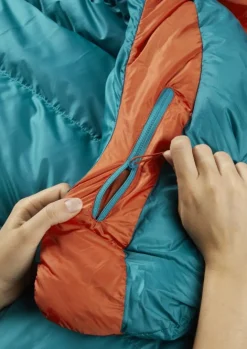 Rab Ascent 500 Untuvamakuupussi, Naisten Malli, -5°C Marina Blue