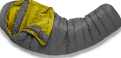 Rab Ascent Pro 400 Untuvamakuupussi, Pitka Malli, Granite
