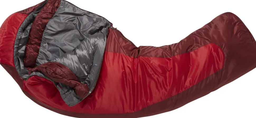 Rab Solar Eco 3 Naisten Makuupussi, -8°C Ascent Red