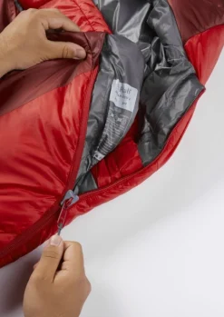 Rab Solar Eco 3 Reg Wide Makuupussi, -8°C Oxblood Red Unisex