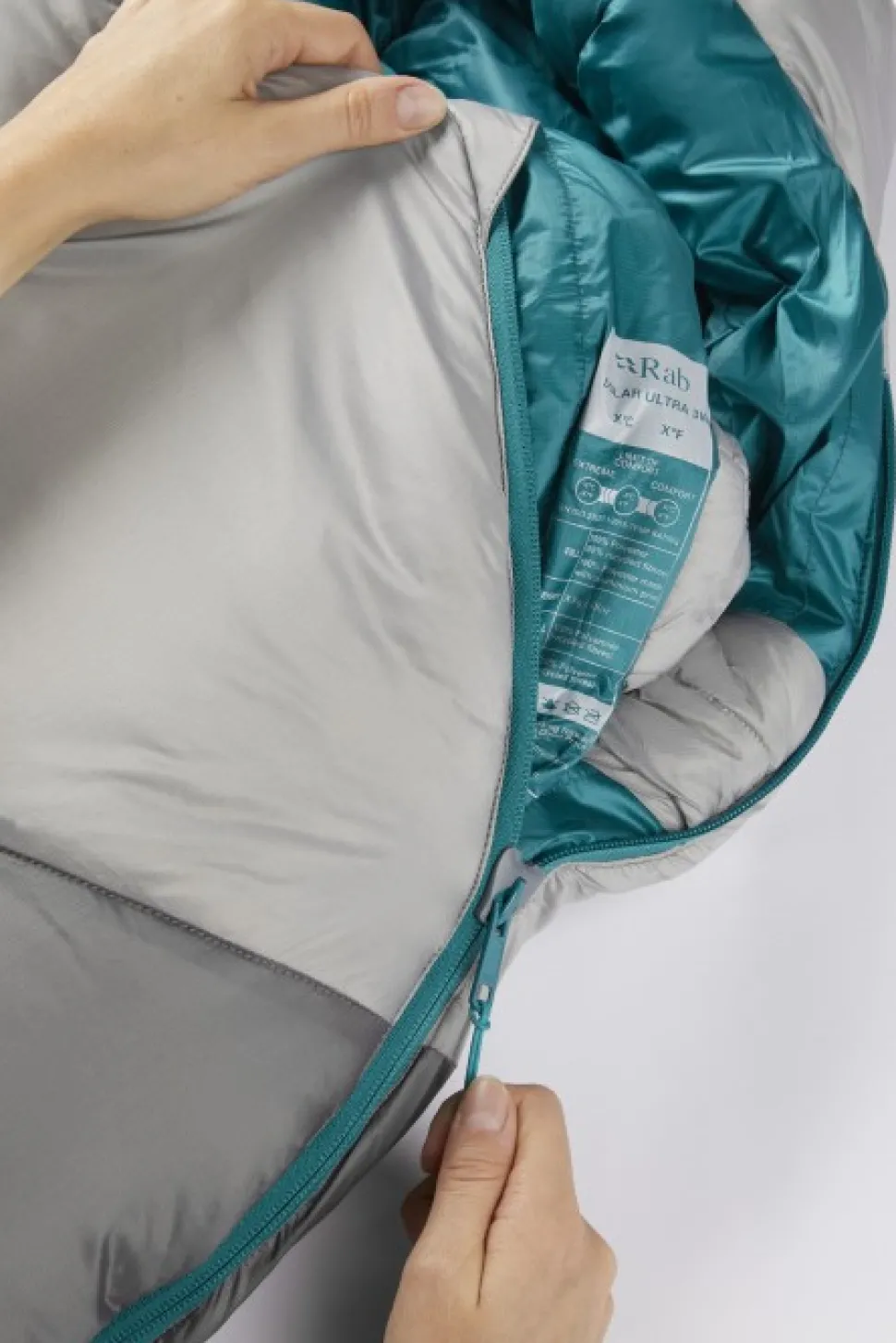 Rab Solar Ultra 3 Makuupussi, Naisten Malli, Dark Pewter