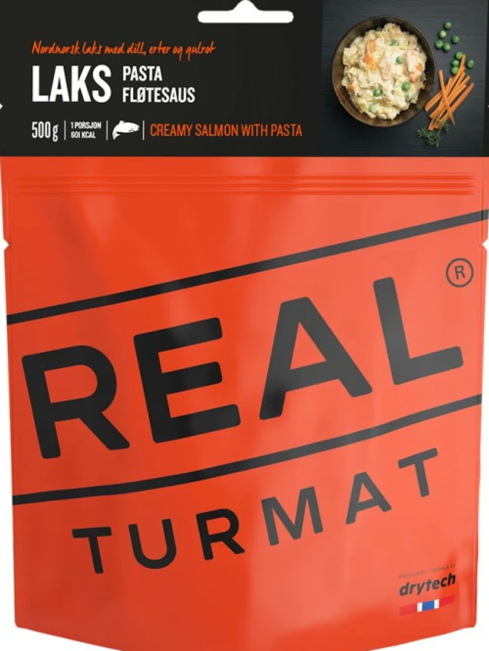 Real Turmat Creamy Salmon With Pasta Lohipasta
