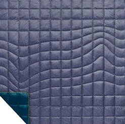 Rumpl Nanoloft Puffy Kahden Hengen Retkeilypeitto, Petrooli/Harmaa
