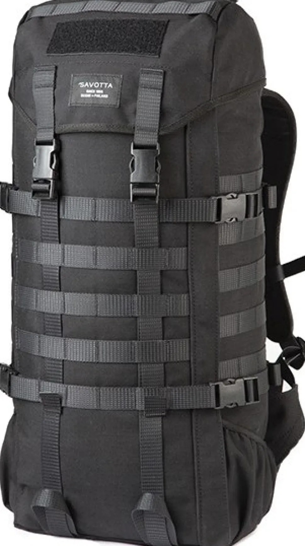 Savotta Jaakari M -Reppu 22+8 L Musta