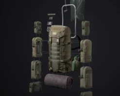 Savotta Jaakari M -Reppu 22+8 L Camo