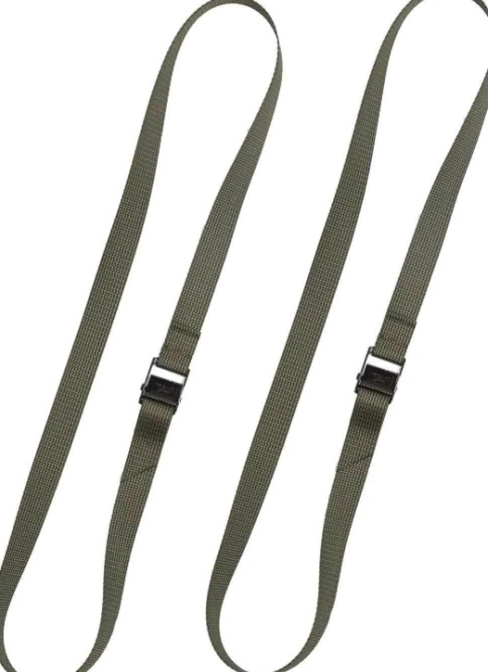 Savotta Pack Straps Cam Buckle 120 Cm Pakkaushihnat 2 Kpl, Vihrea