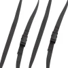 Savotta Pack Straps Sr Buckle 120 Cm Pakkaushihnat 2 Kpl, Musta