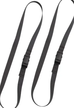 Savotta Pack Straps Sr Buckle 120 Cm Pakkaushihnat 2 Kpl, Musta
