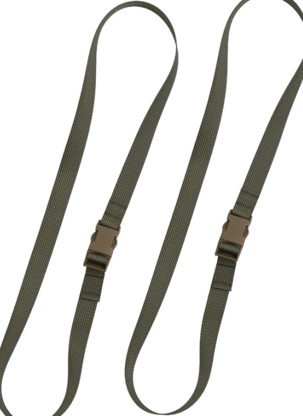 Savotta Pack Straps Sr Buckle 120 Cm Pakkaussoljet 2 Kpl, Vihrea