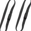 Savotta Pack Straps Sr Buckle 80 Cm Pakkaussoljet 2 Kpl, Musta