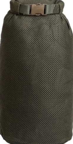 Savotta Rolltop Stuffsack Mesh Pakkauspussi, 10L, Vihrea