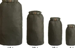 Savotta Rolltop Stuffsack Mesh 20L Black