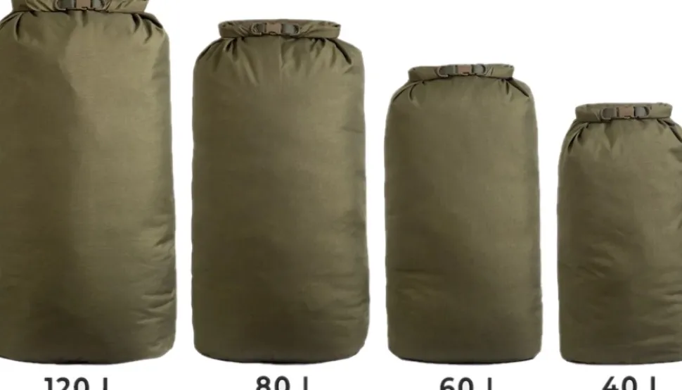 Savotta Rolltop Stuffsack 500D Pakkauspussi, 60L, Vihrea
