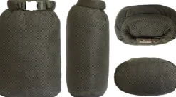Savotta Rolltop Stuffsack Mesh Pakkauspussi, 20L, Oranssi