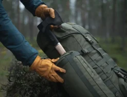 Savotta Side Pouch Sivutasku, 8 L, Ruskea