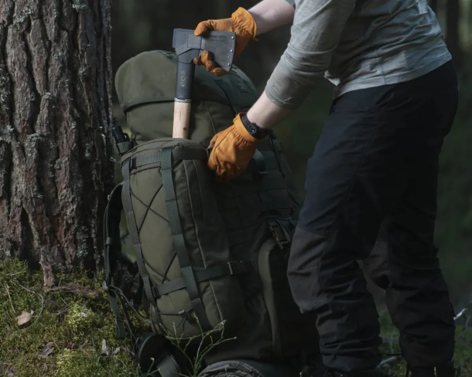 Savotta Side Pouch Sivutasku, 12 L, Ruskea