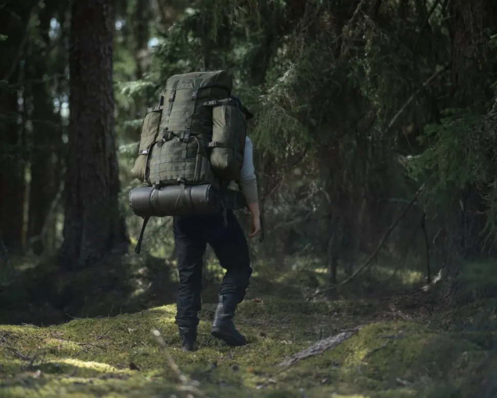 Savotta Side Pouch Sivutasku, 12 L, Musta