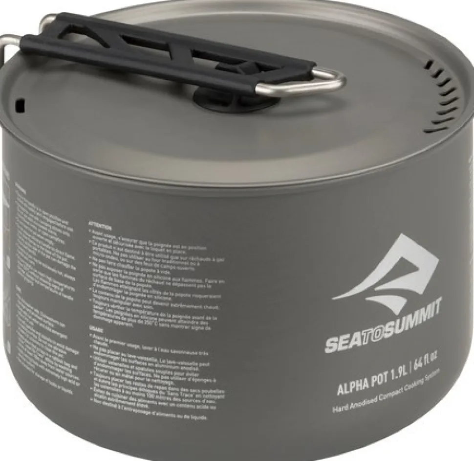 Sea To Summit Alpha Pot Kestava Ja Kevyt Kattila, 1,9 L