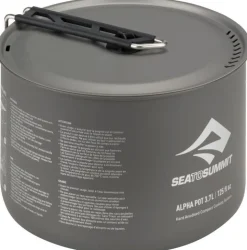 Sea To Summit Alpha Pot Kestava Ja Kevyt Kattila, 3,7 L
