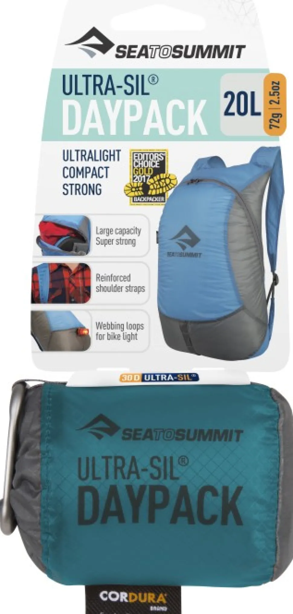 Sea To Summit Daypack Reppu, Sininen