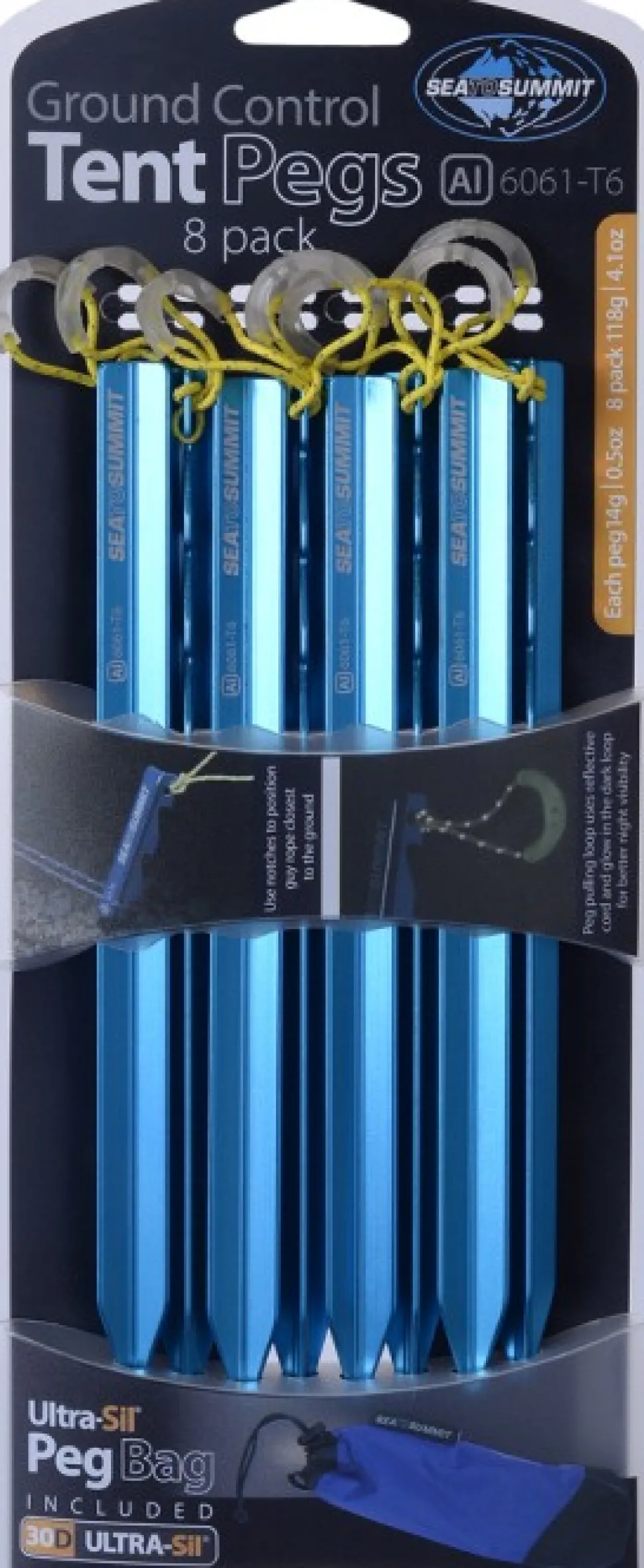 Sea To Summit Ground Control Peg 8-Pack