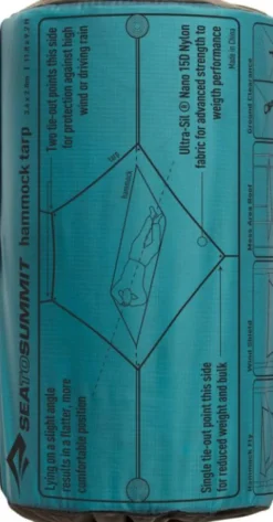 Sea To Summit Hammock Accessories Ultralight Tarp 15D Blue