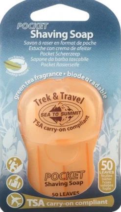 Sea To Summit Soap Pocket Shave Cream 50 Saippualehtea