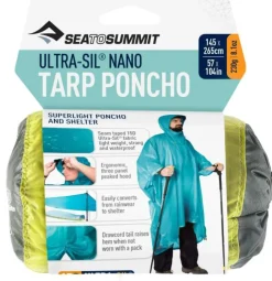 Sea To Summit Tarp Poncho 15D Ultra-Sil Nano 145X265 Cm Lime