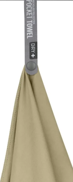 Sea To Summit Towel Pocket Xlarge 150X75Cm Desert Matkapyyhe, Beige