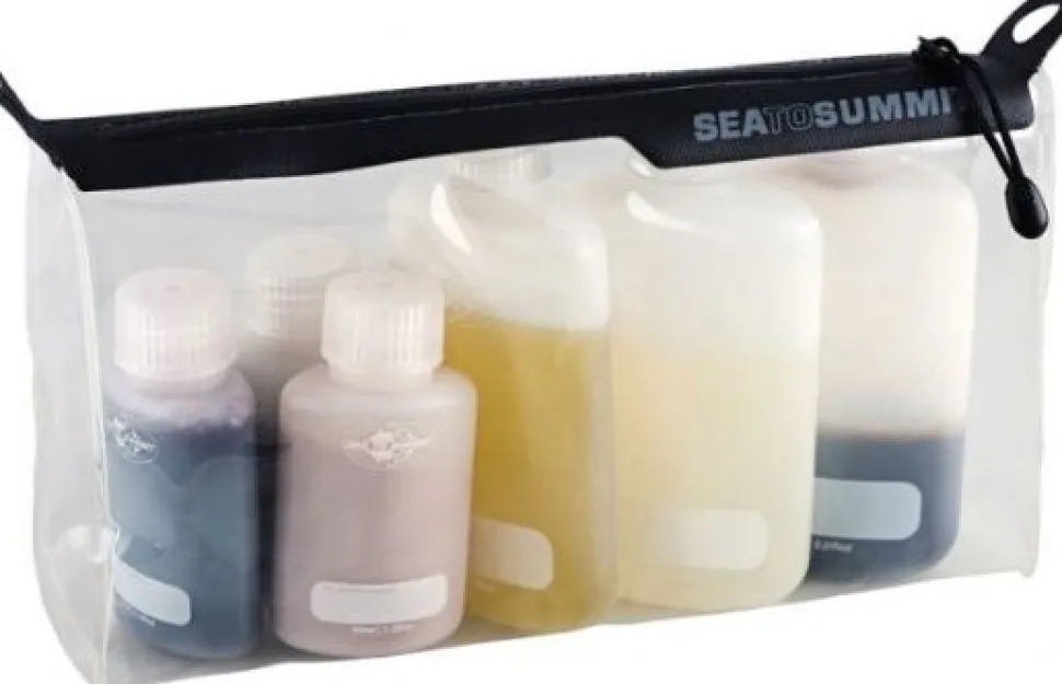 Sea To Summit Travelling Light Tpu Clear Zip Top Pouch Clear