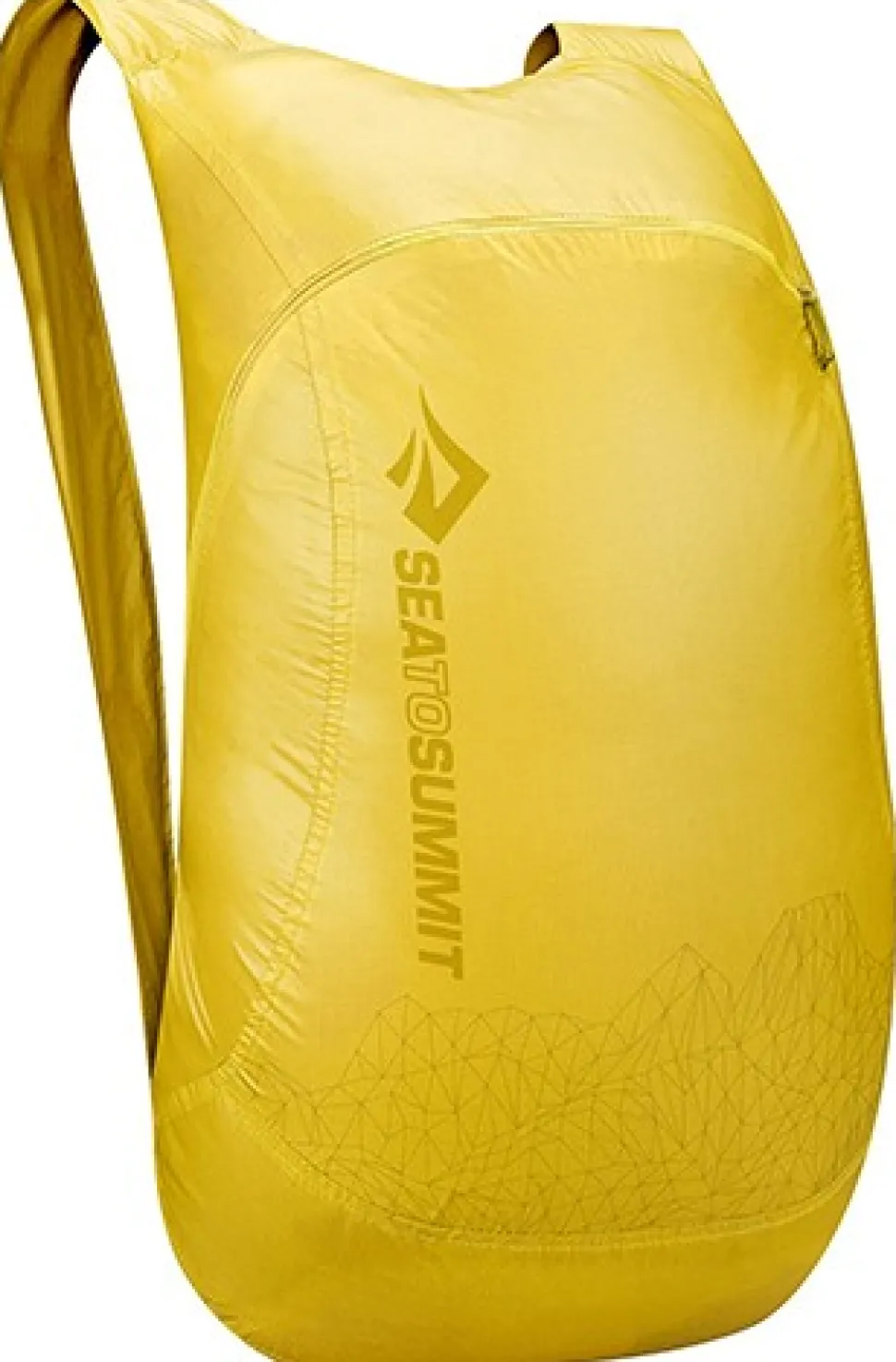 Sea To Summit Ultra-Sil Daypack Nano 18 L Paivareppu, Keltainen