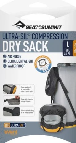 Sea To Summit Ultra-Sil Event Compression Dry Sack Large 20L/6,5L Grey