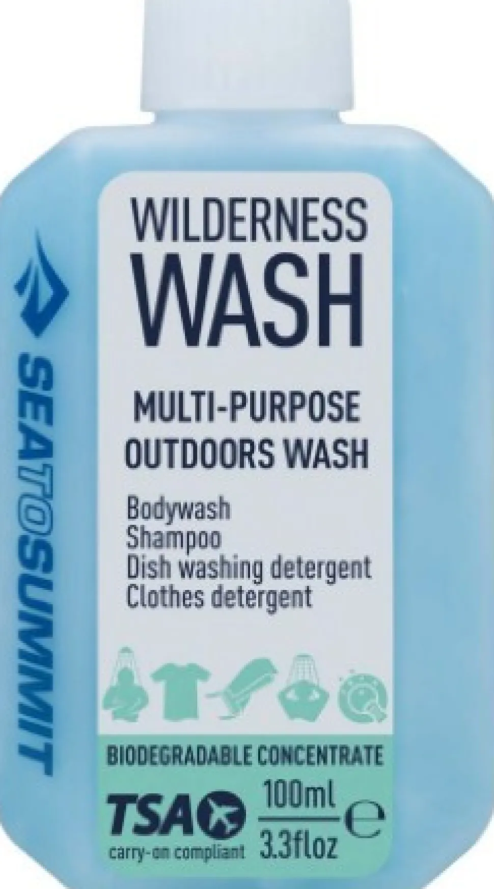 Sea To Summit Wilderness Wash Tiivistetty Nestesaippua, 50 Ml