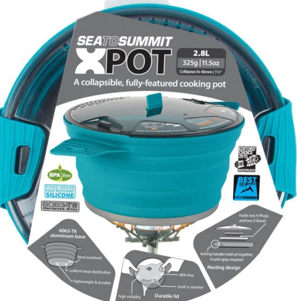 Sea To Summit X-Pot 2.8L Pacific Blue