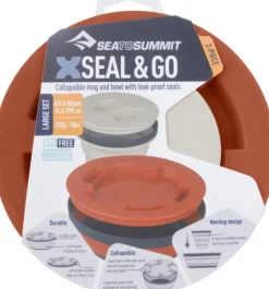 Sea To Summit X-Seal & Go Set, Large, Rust