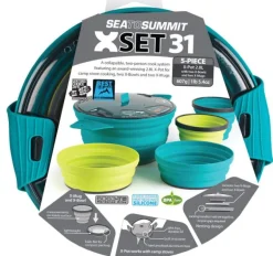 Sea To Summit X-Set 31 Retkiastiasto (Pot 2,8L, 2Xbowl, 2Xmug)