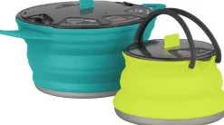 Sea To Summit X-Set Ruuanlaittosetti Kahdelle, (Pot 2.8L, Kettle 1.3L)