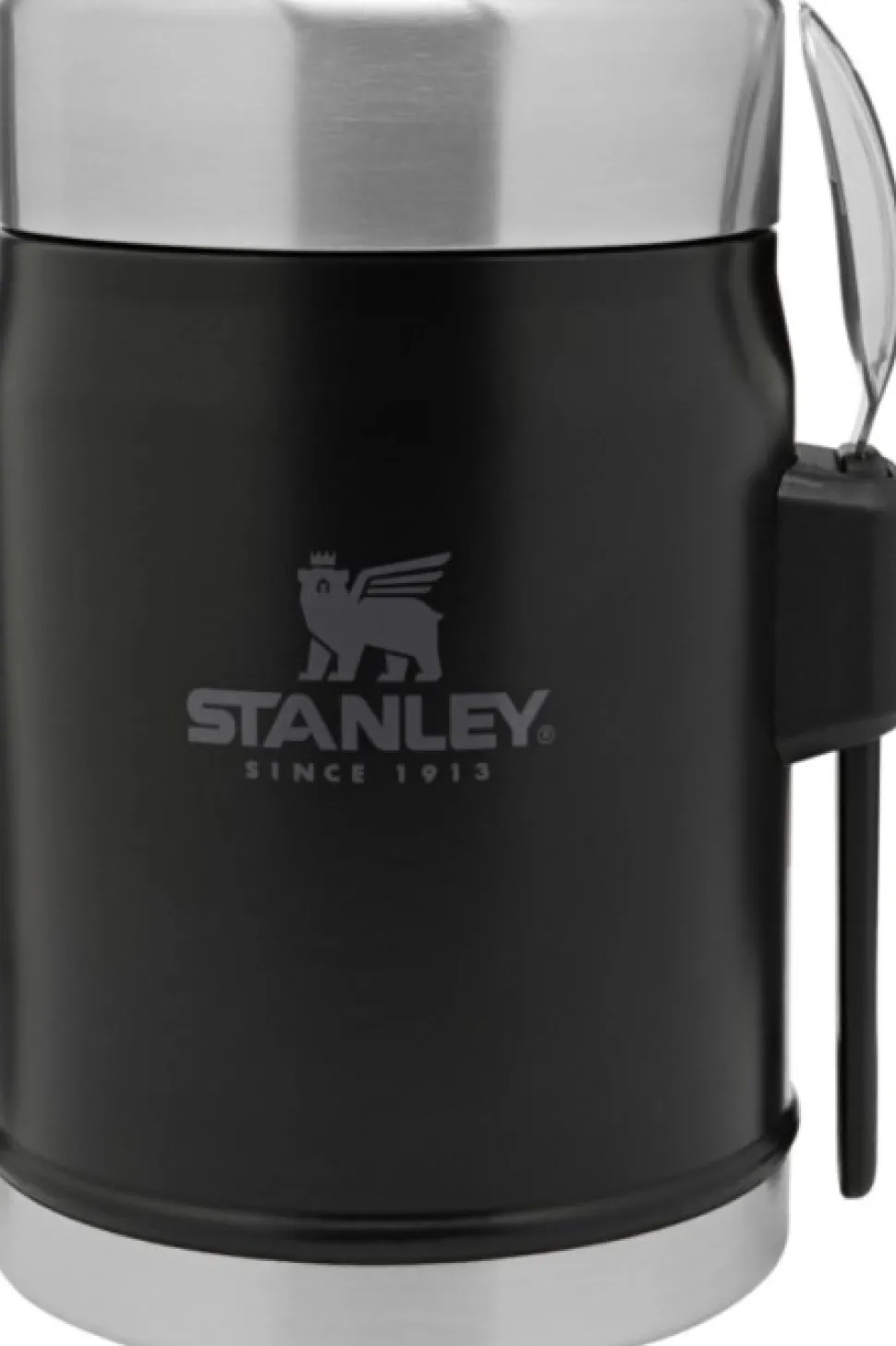 Stanley The Legendary Food Jar + Spork 0.4L Matte Black